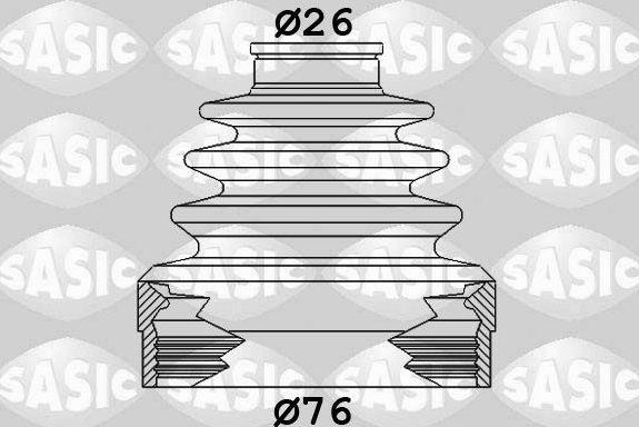 Пыльник ШРУСа внутренний Sasic. Артикул 1904019