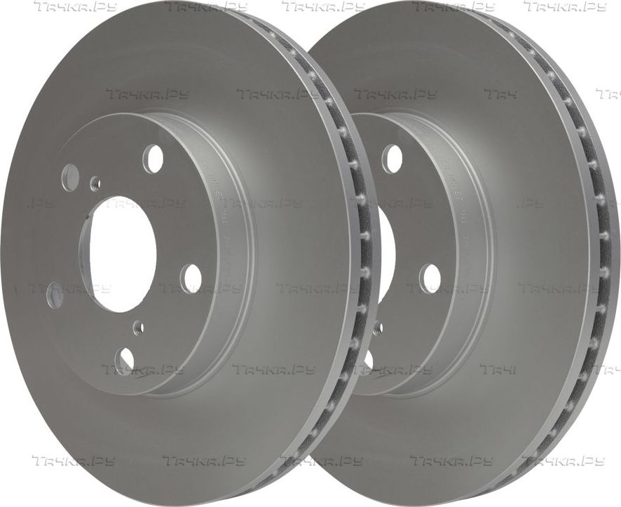Тормозной диск ATE передний для Toyota RAV4 II (XA20) 2000-2005. Артикул 24.0125-0143.1