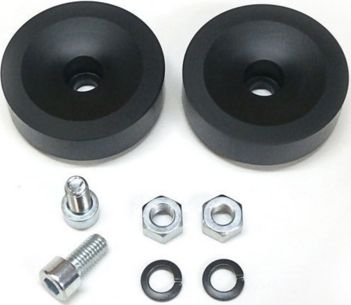 Проставки ИЖ-ТЕХНО для переноса точки отбоя передние 20 мм для Chevrolet Niva 2002-2020. Артикул V-FS-BJS-20