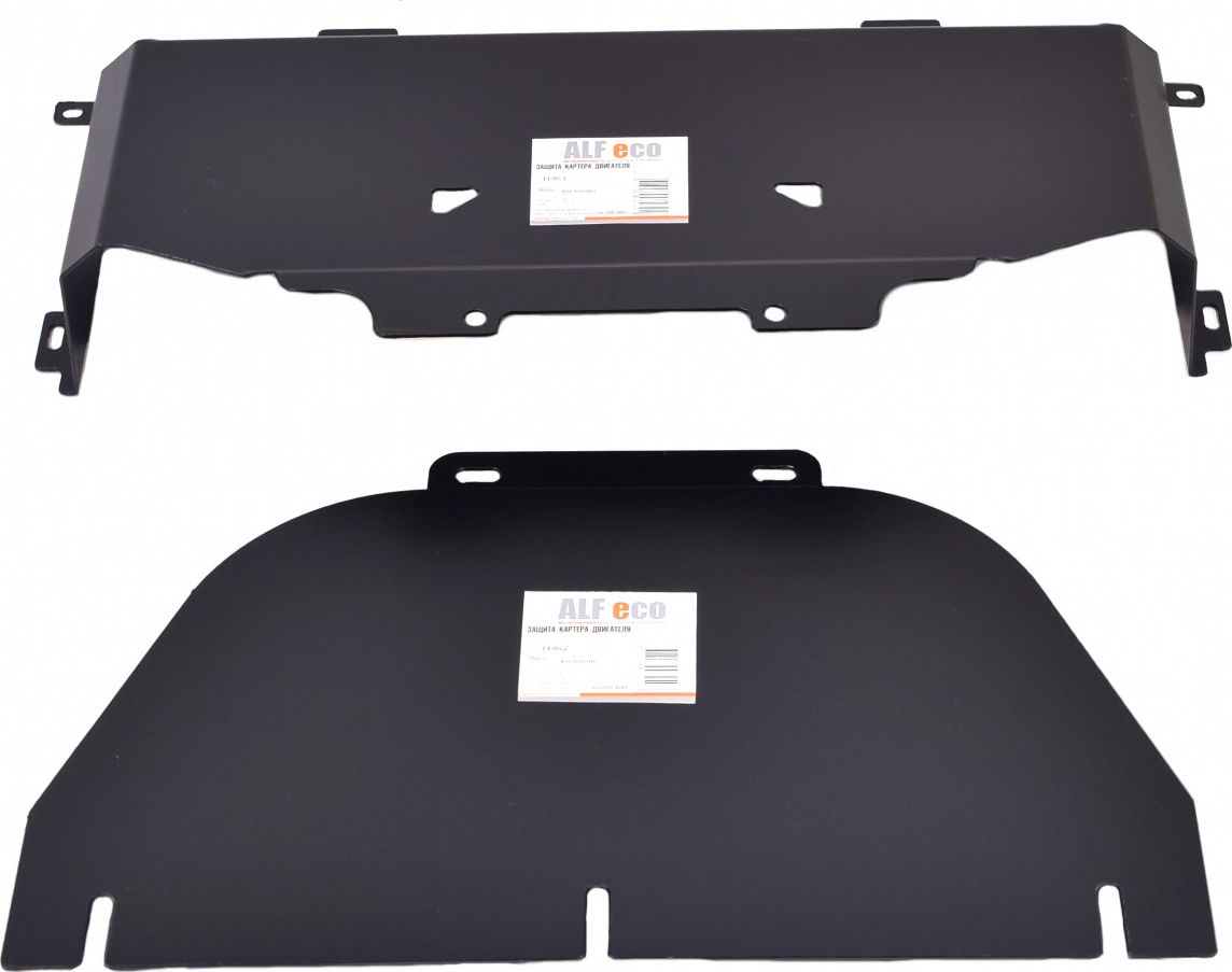 Защита Alfeco для картера и радиатора (2 части) Kia Sorento I рестайлинг 2006-2011. Артикул ALF.11.06