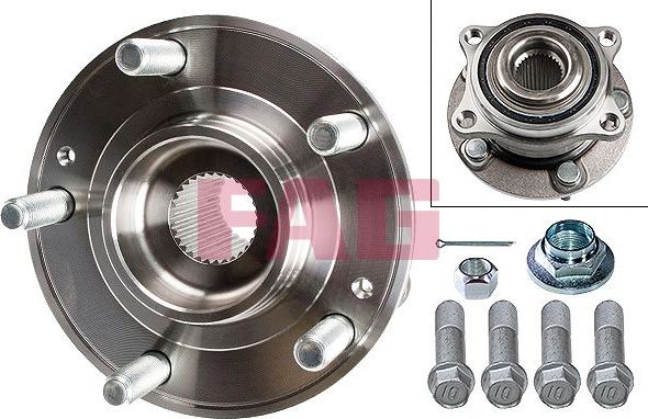 Ступичный подшипник (комплект) Fag передний/задний для Kia Sorento II 2009-2026. Артикул 713 6266 40