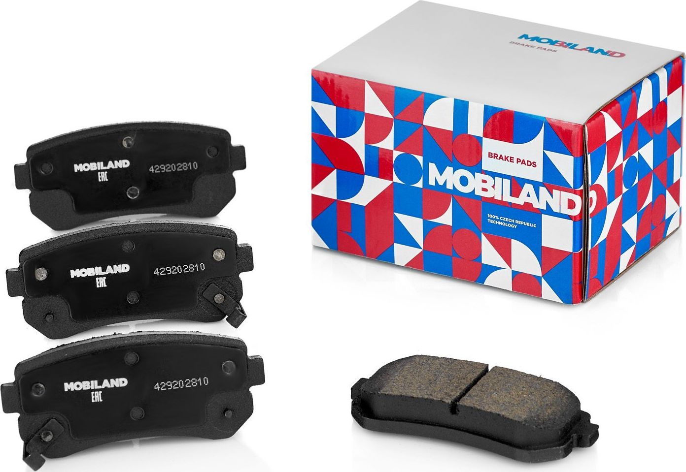 Тормозные колодки Mobiland. Артикул 429202810