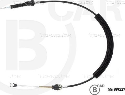 Трос переключения передач КПП B CAR для Skoda Octavia A5 2006-2013. Артикул 001VW337