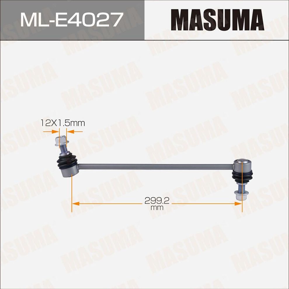 Тяга/стойка стабилизатора (Masuma). Артикул ML-E4027