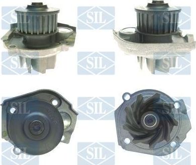Помпа (водяной насос) Saleri/SIL для Fiat Panda III 2012-2026. Артикул PA1385