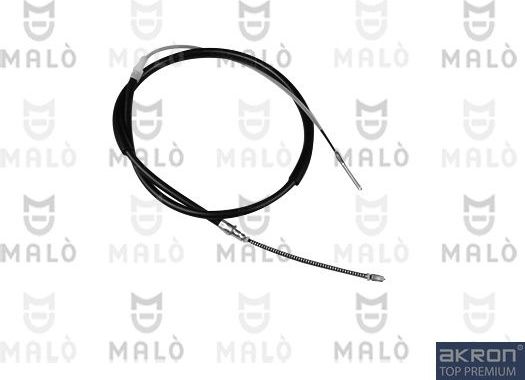 Трос ручника (тросик ручного тормоза) Malò задний правый/левый для Volkswagen Passat B3 1988-1997. Артикул 21676