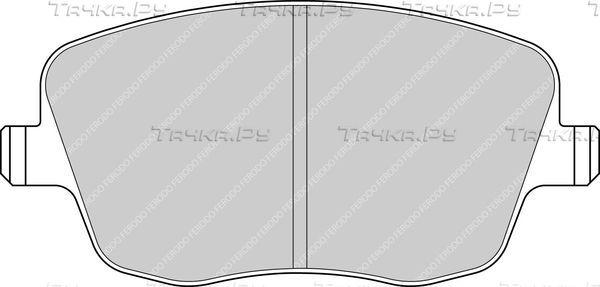 Тормозные колодки FERODO RACING DS3000. Артикул FCP1419R