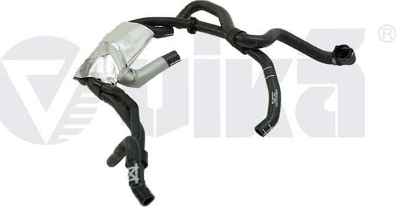 Патрубок радиатора (системы охлаждения) Vika (резина) для Audi Q7 I (4L) 2006-2010. Артикул 11211879701