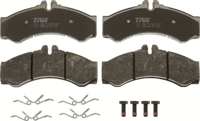 Тормозные колодки TRW COTEC. Артикул GDB1288