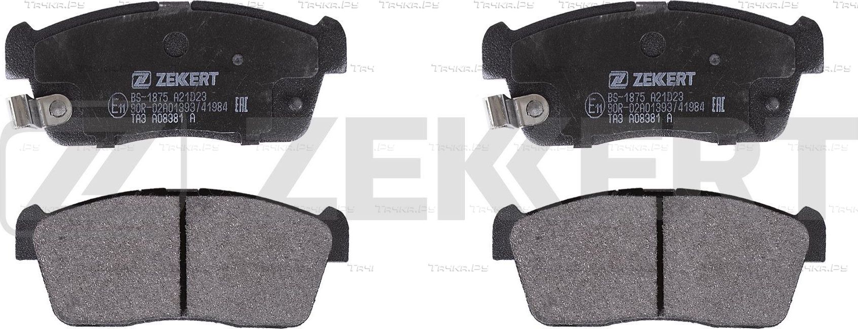 Тормозные колодки Zekkert передние для Daihatsu Copen I 2003-2012. Артикул BS-1875