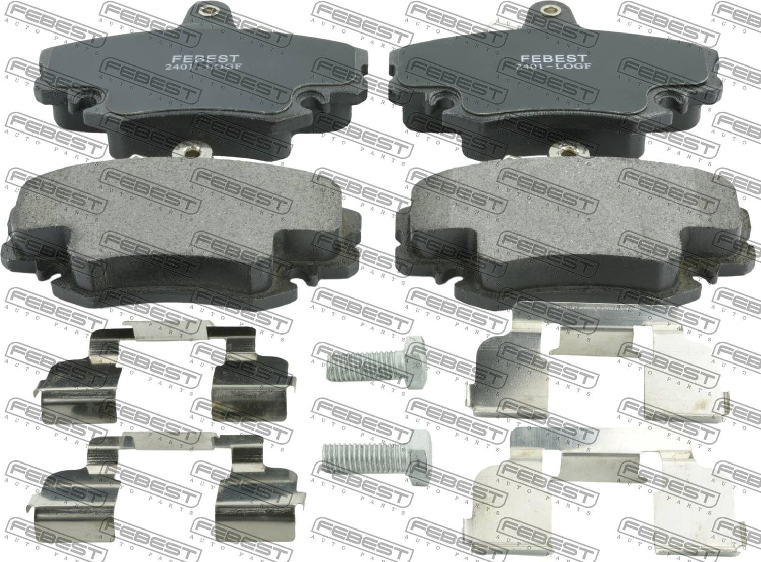 Тормозные колодки Febest. Артикул 2401-LOGF