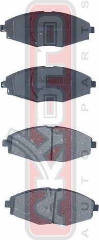 Тормозные колодки Akyoto Packing AKYOTO. Артикул AKD-1253