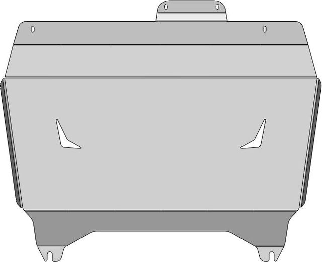Защита алюминиевая АВС-Дизайн для картера двс и КПП Toyota Alphard 2018-2026. Артикул 24.40ABC