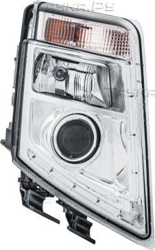 Фара передняя основная Hella правая для Volvo  FH II 2012-2026. Артикул 1EL 010 478-101