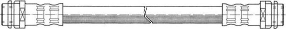 Тормозной шланг CEF. Артикул 511642