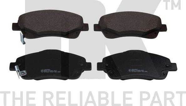 Тормозные колодки NK. Артикул 224562