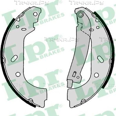 Тормозные колодки LPR задние для Fiat Scudo I 1996-2006. Артикул 08640