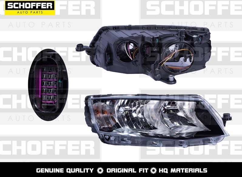 Фара правая Skoda Octavia 13-16 (Schoffer). Артикул SHF12107