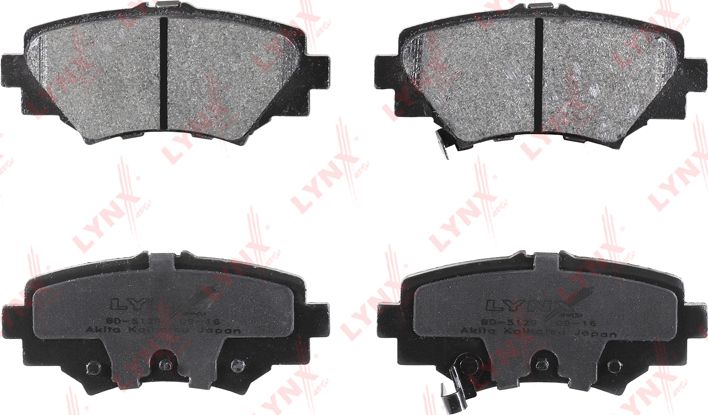 Тормозные колодки LYNXauto. Артикул BD-5129