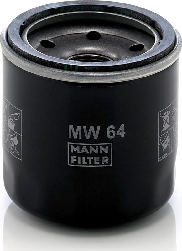 Масляный фильтр Mann-Filter. Артикул MW 64