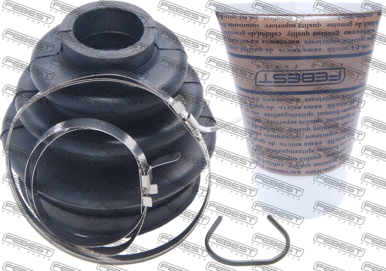 Пыльник ШРУСа наружный Febest (NBR (бутадиен-нитрильный каучук)). Артикул 1417-REXR