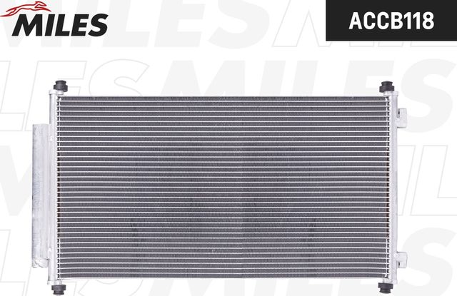 Радиатор кондиционера (конденсатор) Miles для Honda CR-V III 2006-2012. Артикул ACCB118
