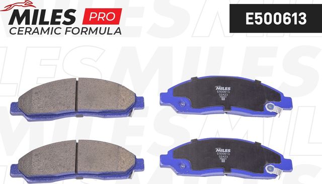 Тормозные колодки Miles передние для Isuzu Elf (N-Series) V (NKR8_, NKQ8_) 2003-2007. Артикул E500613