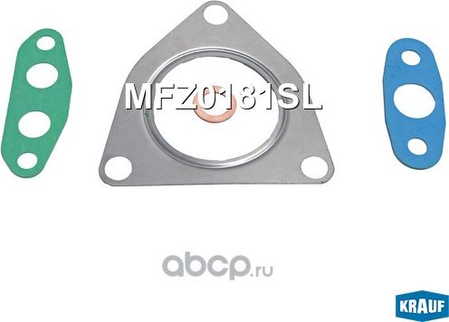 Комплект прокладок турбокомпрессора Krauf. Артикул MFZ0181SL