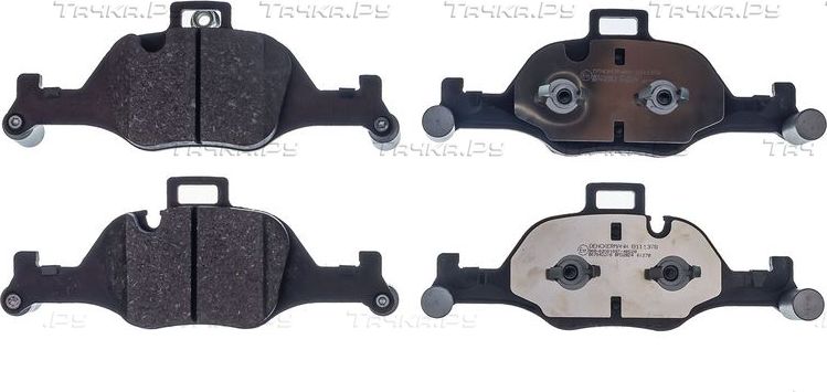 Тормозные колодки Denckermann передние для BMW X6 III (G06) 2019-2026. Артикул B111378