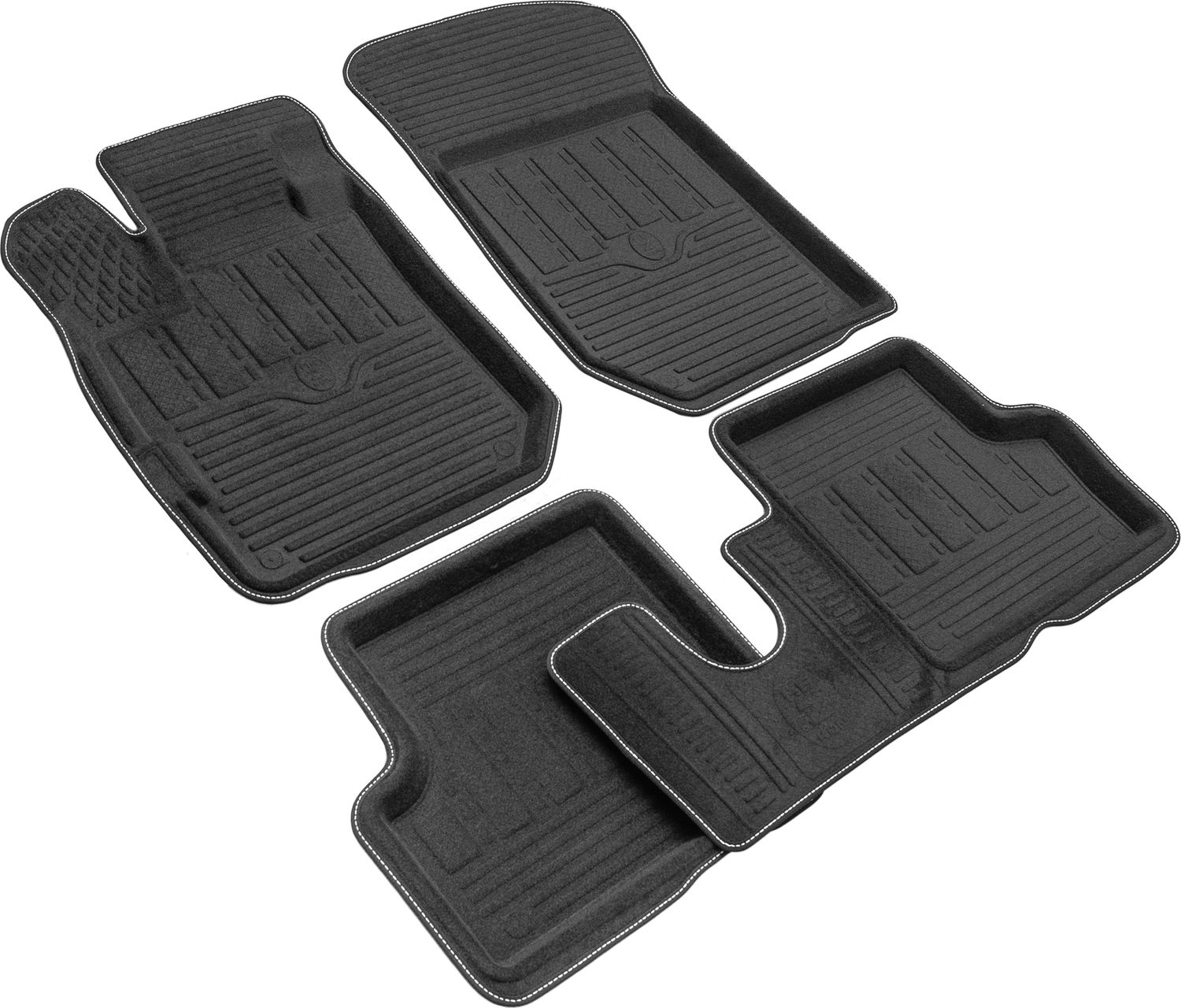 Коврики Rezkon 3D Evaplast для салона Renault Kaptur 2016-2026. Артикул 4529035100