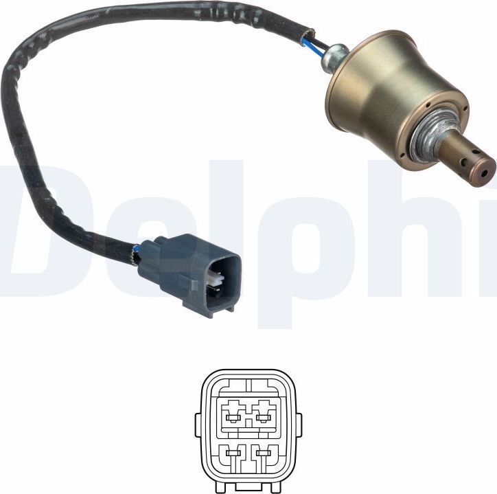 Лямбда-зонд (кислородный датчик) Delphi. Артикул ES21226-12B1