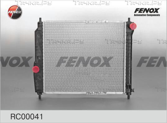 Радиатор охлаждения двигателя Fenox для Daewoo Kalos 2002-2007. Артикул RC00041