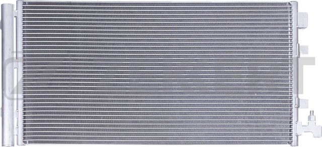 Радиатор кондиционера (конденсатор) Zekkert для Renault Fluence I 2010-2011. Артикул MK-3174