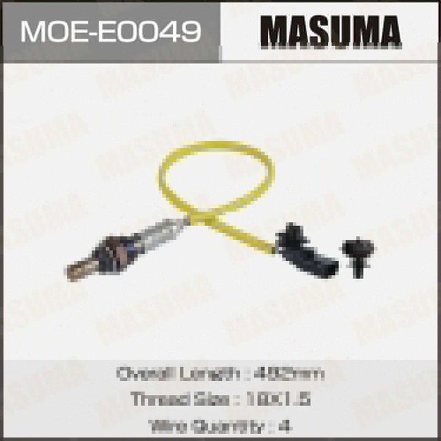 Датчик кислородный MASUMA, VOLKSWAGEN JETTA, POLO / CFNA Masuma. Артикул MOEE0050