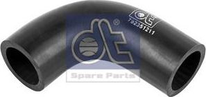 Патрубок системы охлаждения (радиатора) DT Spare Parts. Артикул 1.11091