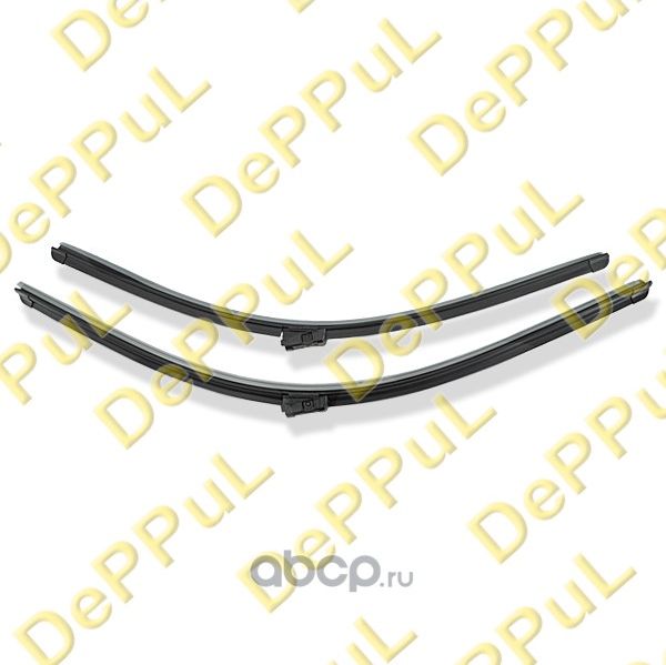 ЩЕТКА СТЕКЛООЧИСТИТЕЛЯ БЕСКАРКАСНАЯ ЛЕВАЯ, ПРАВАЯ (комплект-2 шт.) 755мм Х 660мм (Deppul). Артикул DE608C4
