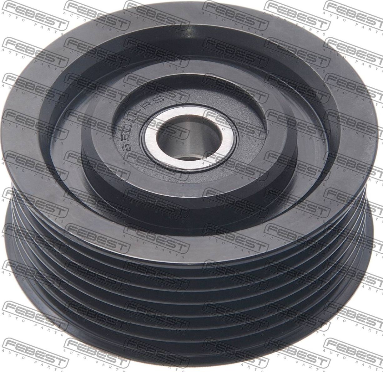 Направляющий (ведущий) ролик приводного поликлинового ремня Febest. Артикул 0288-Z12