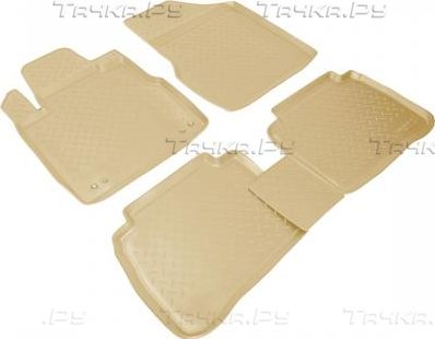Коврики Норпласт для салона Nissan Murano Z51 2009-2015. БЕЖЕВЫЕ. Артикул NPL-Po-61-21NBeige