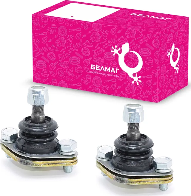 Шаровая опора Оригинал (2шт с КРЕПЕЖОМ) 0089 (21080-2904192-01) (Belmag). Артикул BM0089