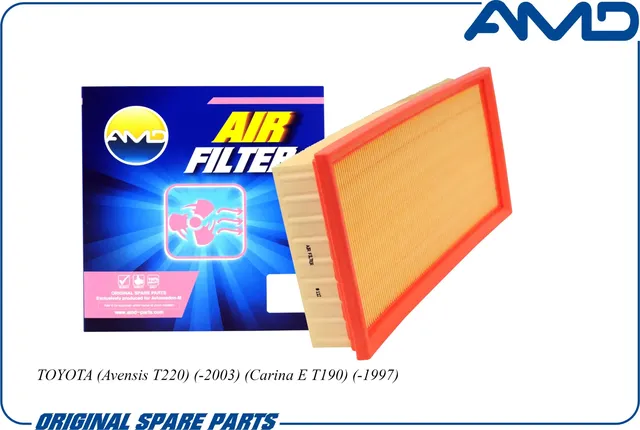 Фильтр воздушный TOYOTA AVENSIS/CARINA E 1.6-2.0 -03 (AMD). Артикул AMD.JFA125