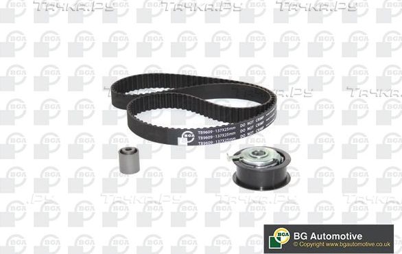 Ремень ГРМ с роликами (комплект) BGA. Артикул TB9609K
