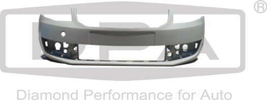 Бампер DPA передний для Skoda Octavia A7 2012-2019. Артикул 88071806702