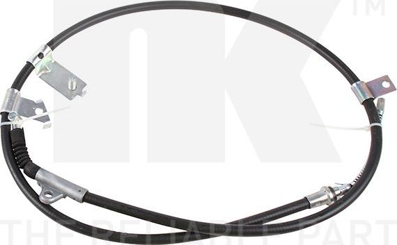 Трос ручника (тросик ручного тормоза) NK. Артикул 902256