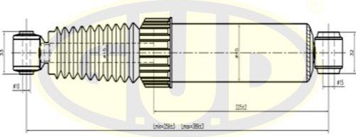Амортизатор G.U.D.. Артикул GSA553218