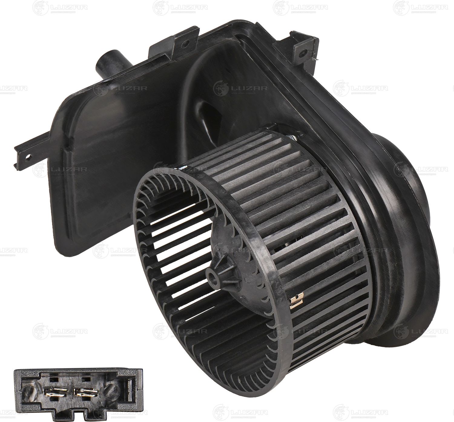 Вентилятор, мотор печки (отопителя) салона Luzar. Артикул LFh 1807