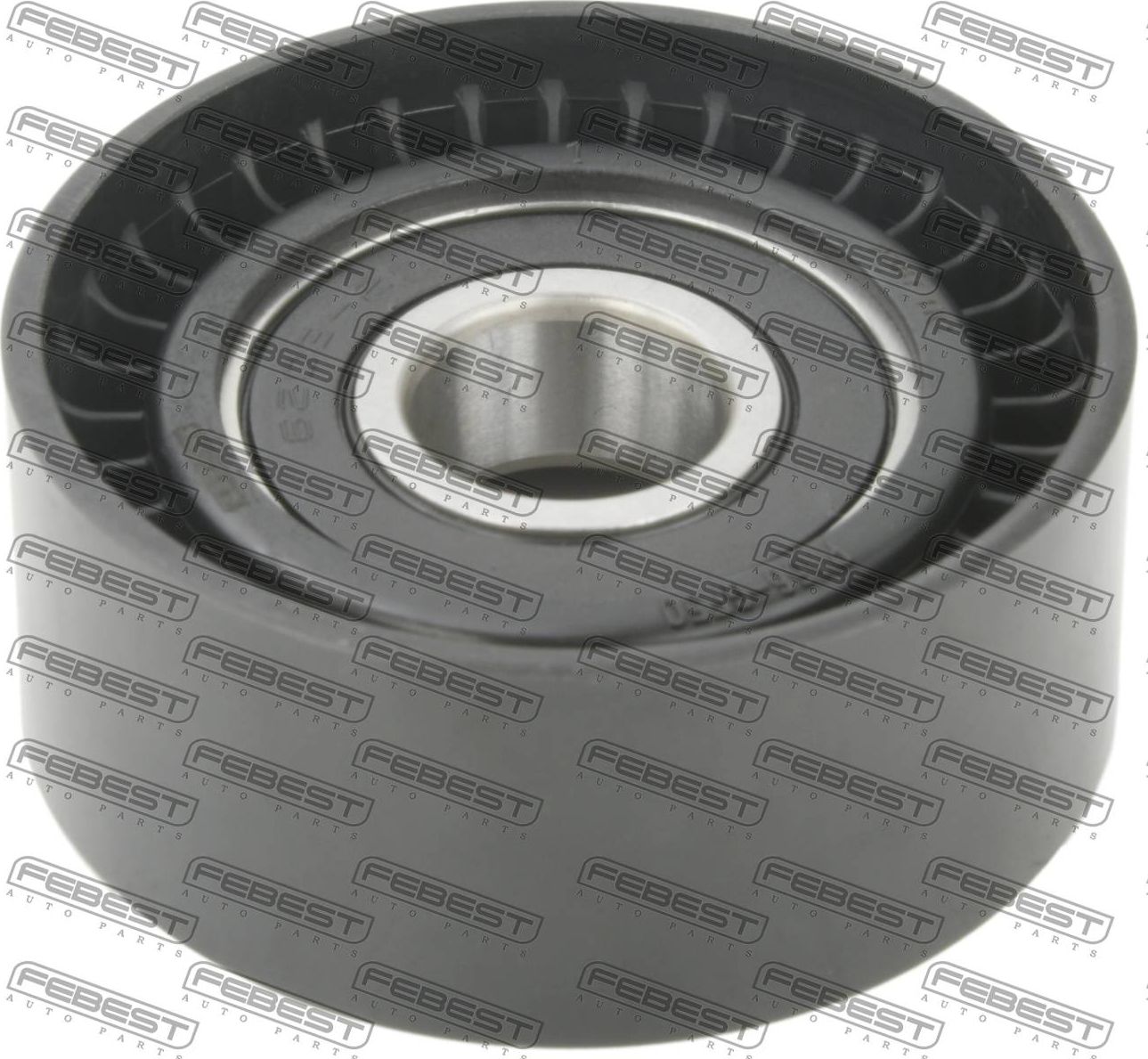 Натяжной ролик (натяжитель) приводного поликлинового ремня Febest. Артикул 2387-TIG