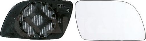 Зеркальное стекло бокового зеркала Alkar правое для Volkswagen Polo IV 2001-2005. Артикул 6426110