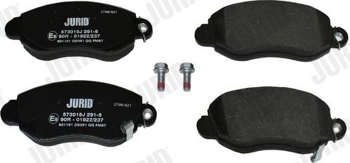 Тормозные колодки Jurid. Артикул 573015J