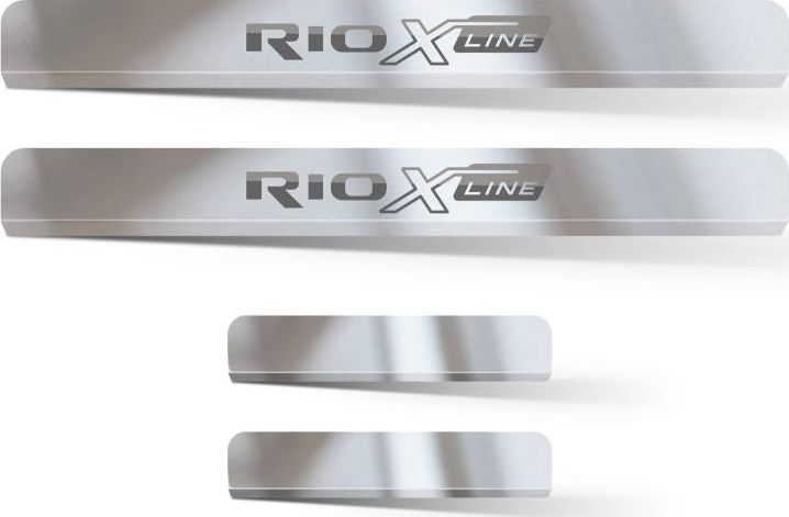 Накладки PT Group в проем дверей (4 шт) (НПС) для Kia Rio X-Line 2017-2026. Артикул 06062401