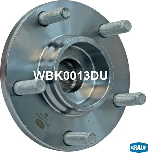 Ступица колеса с подшипником в сборе передн. Krauf. Артикул WBK0013DU